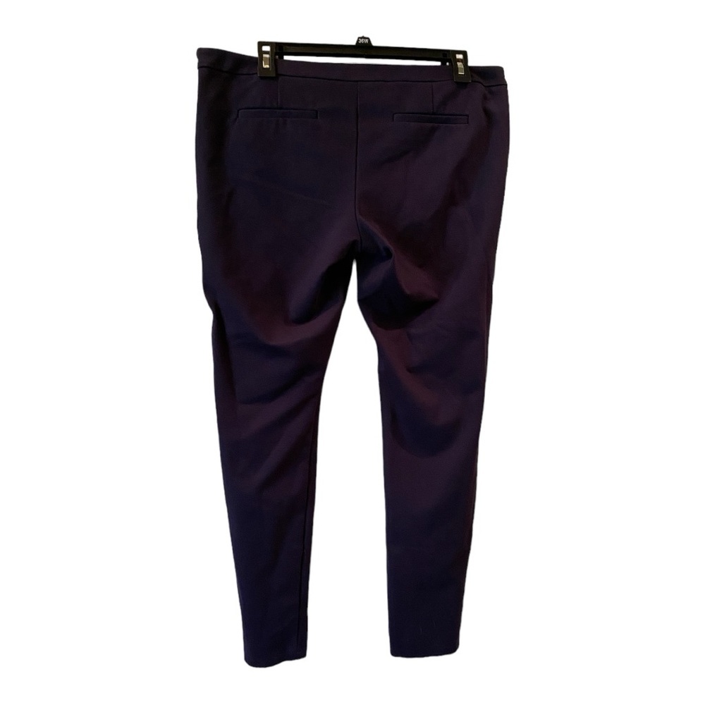 Merona Navy Blue Stretchy Dress Pants Slacks Size 14 - Picture 3 of 5